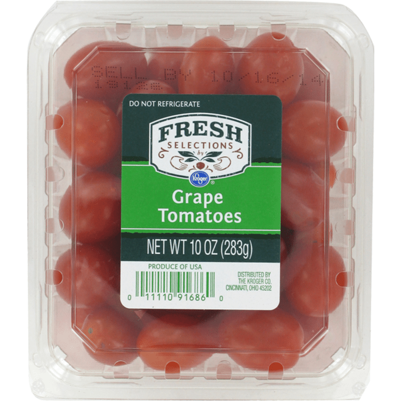 Kroger Grape Tomatoes (10 oz) Instacart