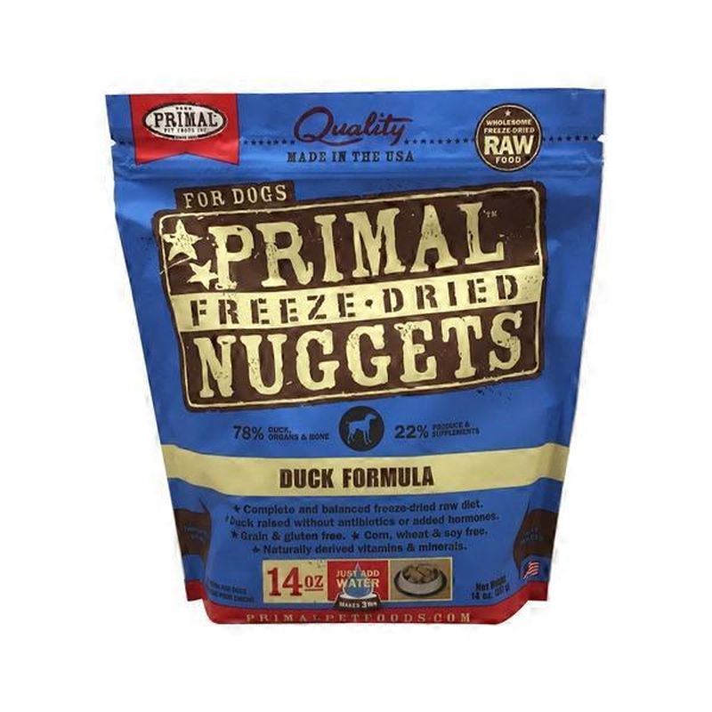 primal freeze dried nuggets for dogs