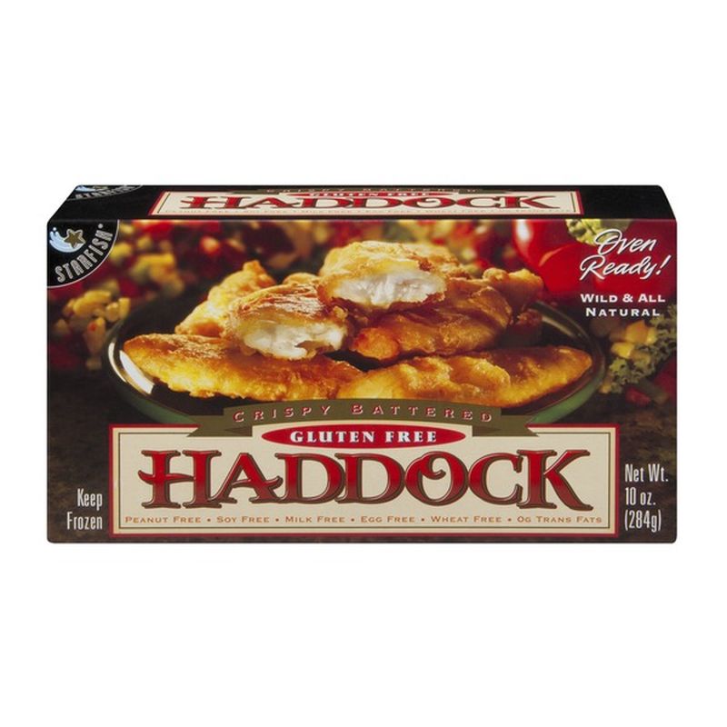 Pacific Sustainable Seafood Gluten Free Crispy Battered Haddock (10 oz