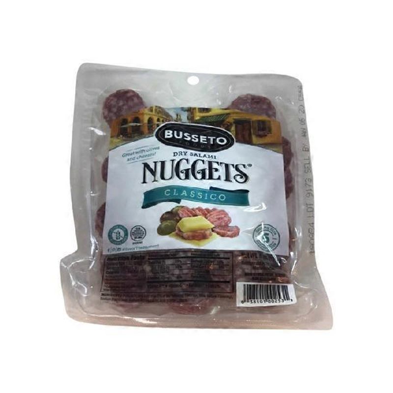 Busseto Foods Dry Salami Nuggets (0.375 lb) Instacart