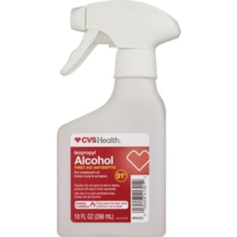 CVS Isopropyl 91 Alcohol First Aid Antiseptic Spray (10 fl oz) Instacart