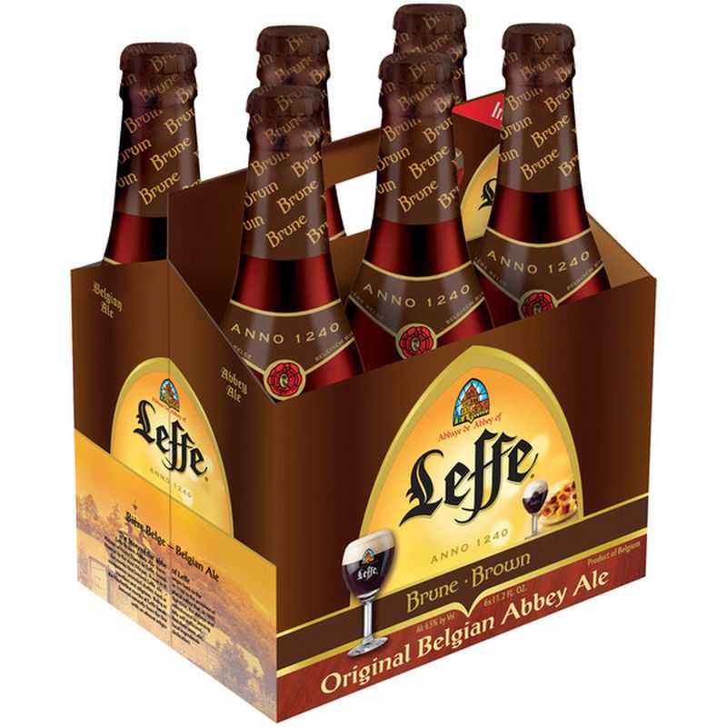 Leffe Brown Original Belgian Abbey Ale (11.2 oz) - Instacart