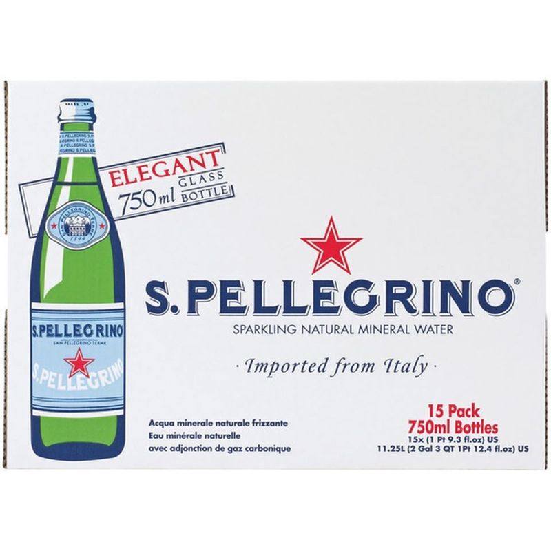 Pellegrino No Flavor Sparkling Water (25.3 fl oz) from Costco Instacart