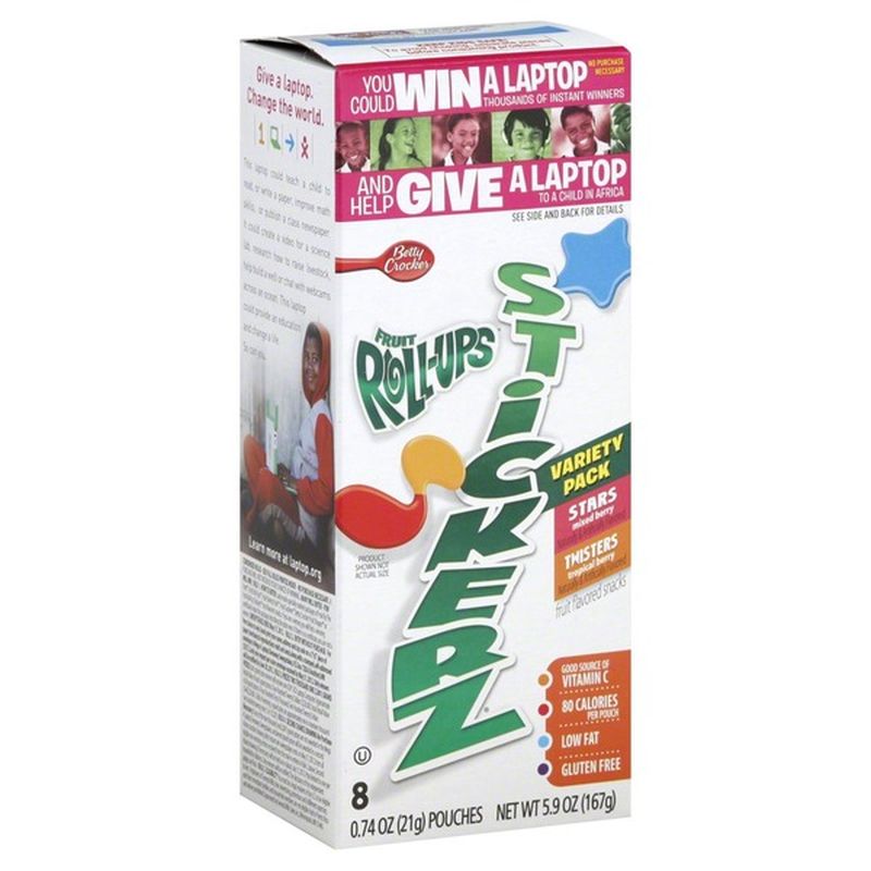 Fruit Roll Ups Fruit Flavored Snacks, Variety Pack (8 ct) Instacart