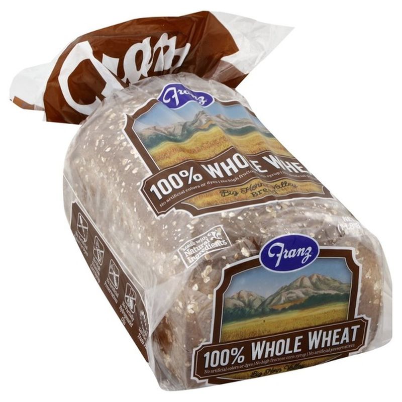 Franz Bread, Big Horn Valley, 100 Whole Wheat (24 oz) from Safeway