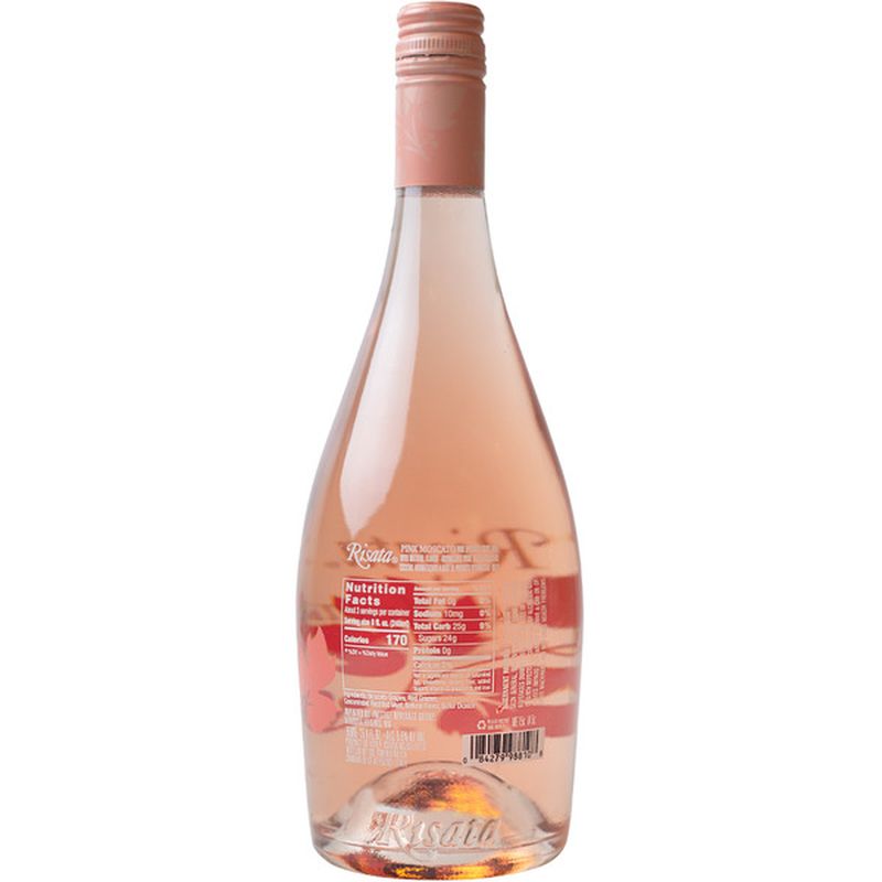 Risata Pink Moscato (750 ml) - Instacart