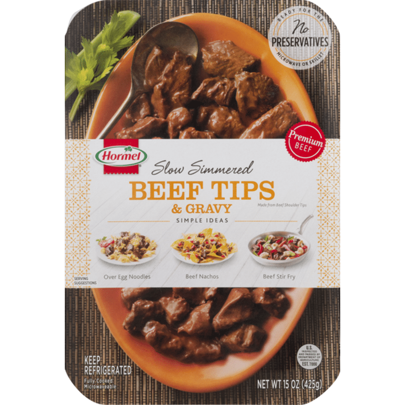 Hormel Slow Simmered Beef Tips & Gravy (15 oz) from Market Street