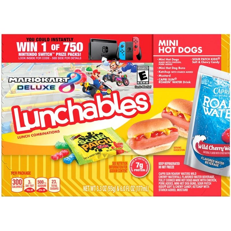 Lunchables Mini Hot Dogs Convenience Meal (9.3 oz) from Andronico's ...