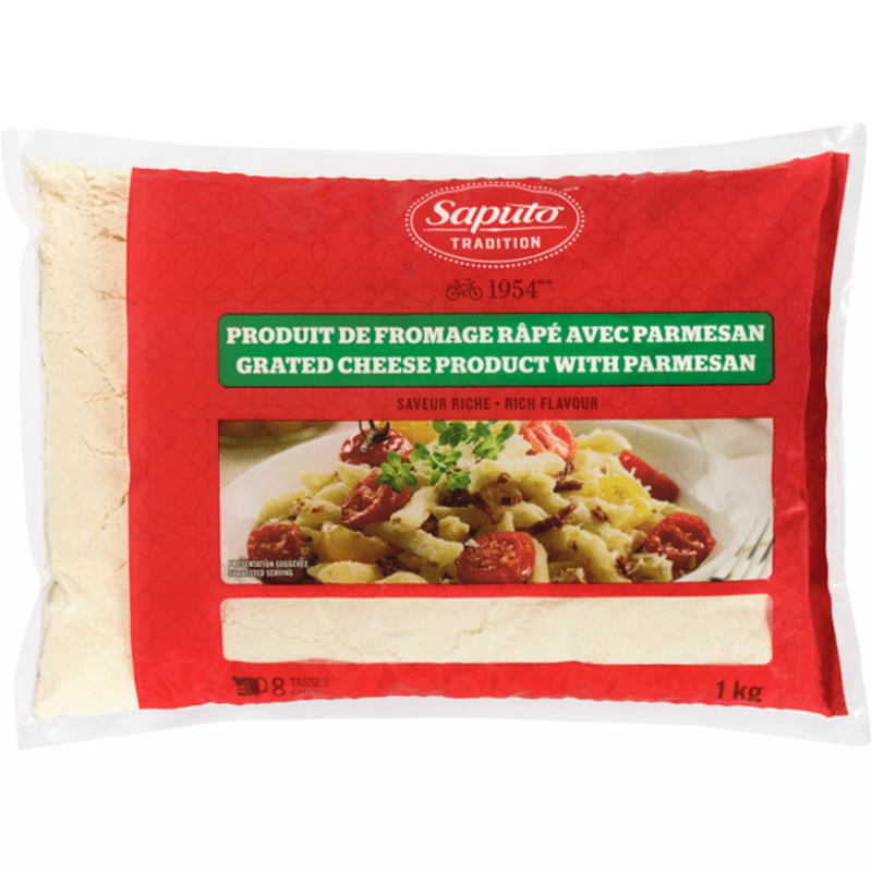 Saputo Grated Parmesan Cheese (1000 g) Instacart