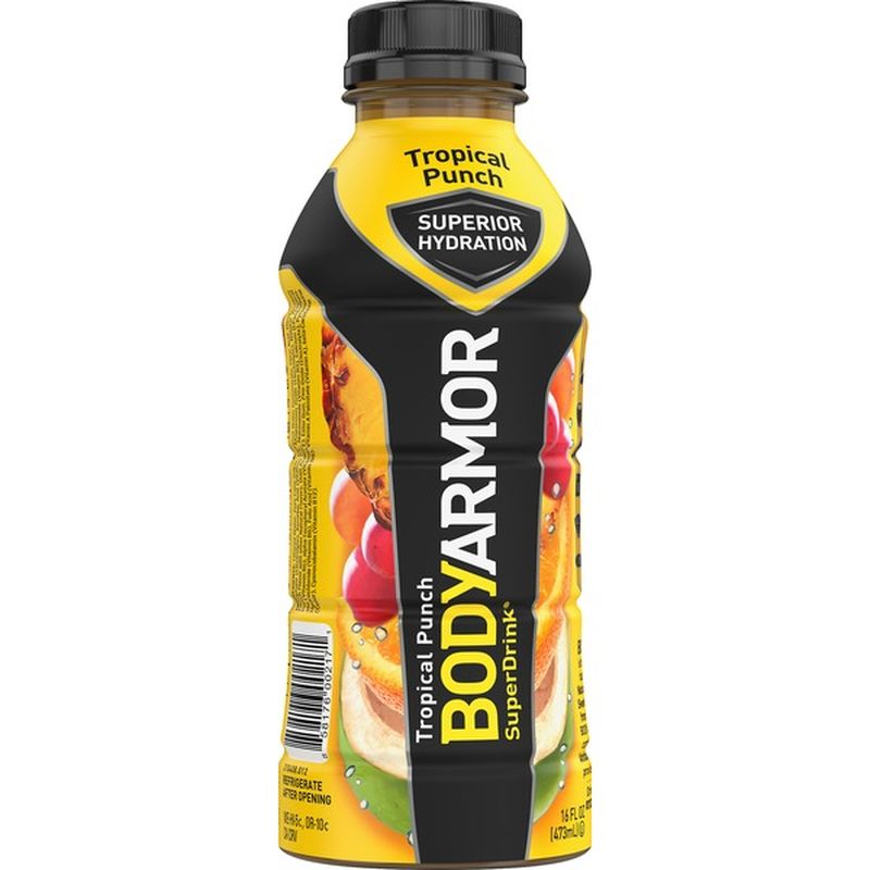 BodyArmor Super Drink, Tropical Punch (16 fl oz) - Instacart