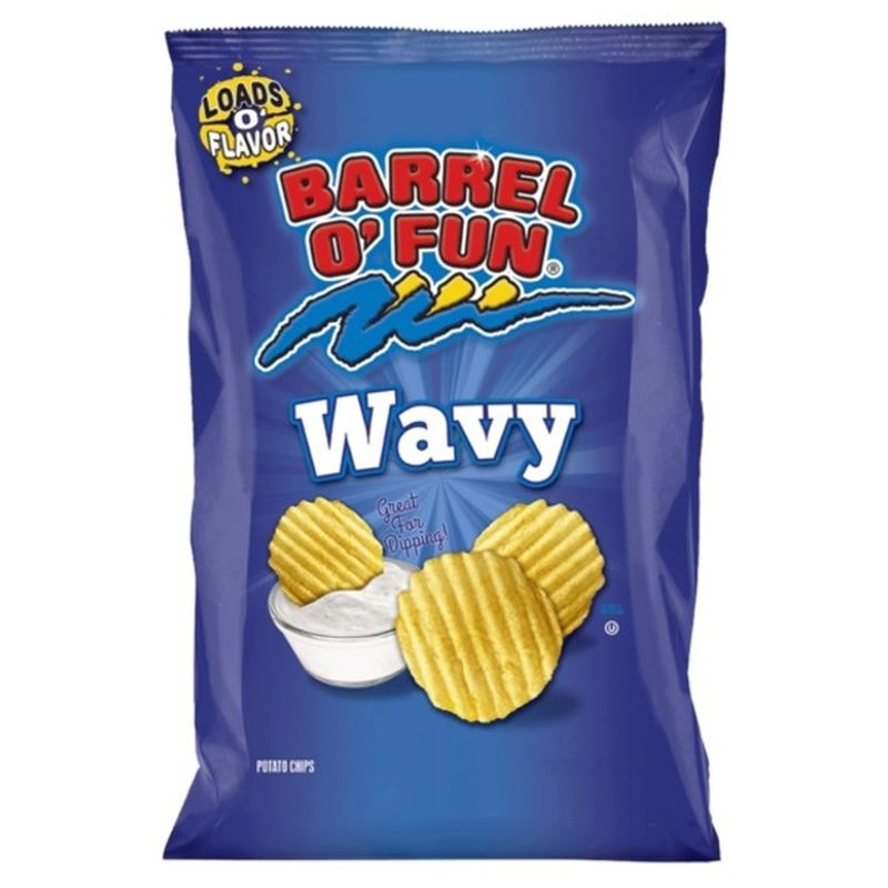 Barrel O' Fun Wavy Potato Chips
