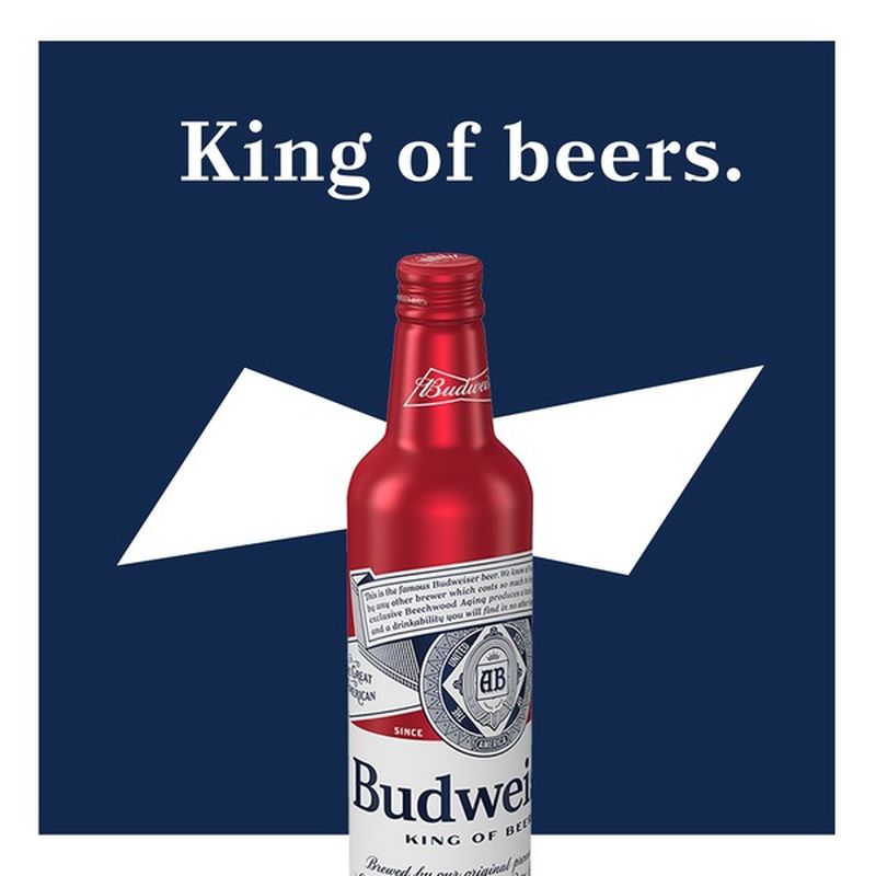 Budweiser Bud Light Aluminum Bottles (16 fl oz) Instacart