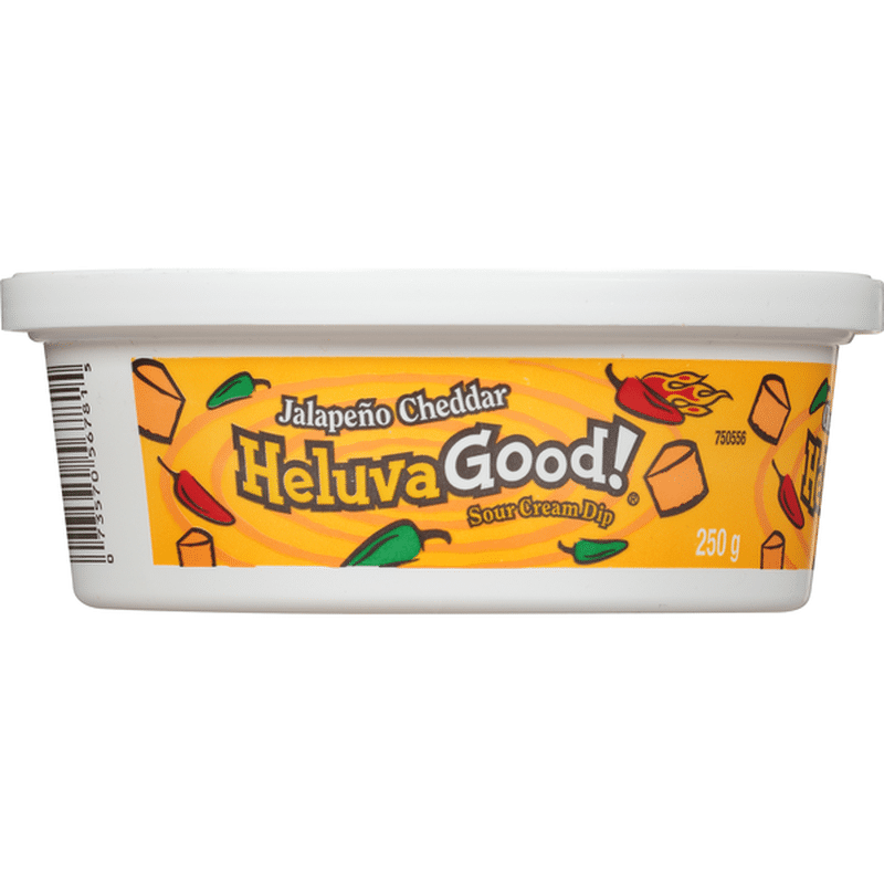 Heluva Good! Sour Cream Dip, Jalapeno Cheddar (250 G) - Instacart