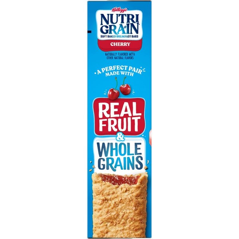 Kellogg's NutriGrain Soft Baked Breakfast Bars Cherry