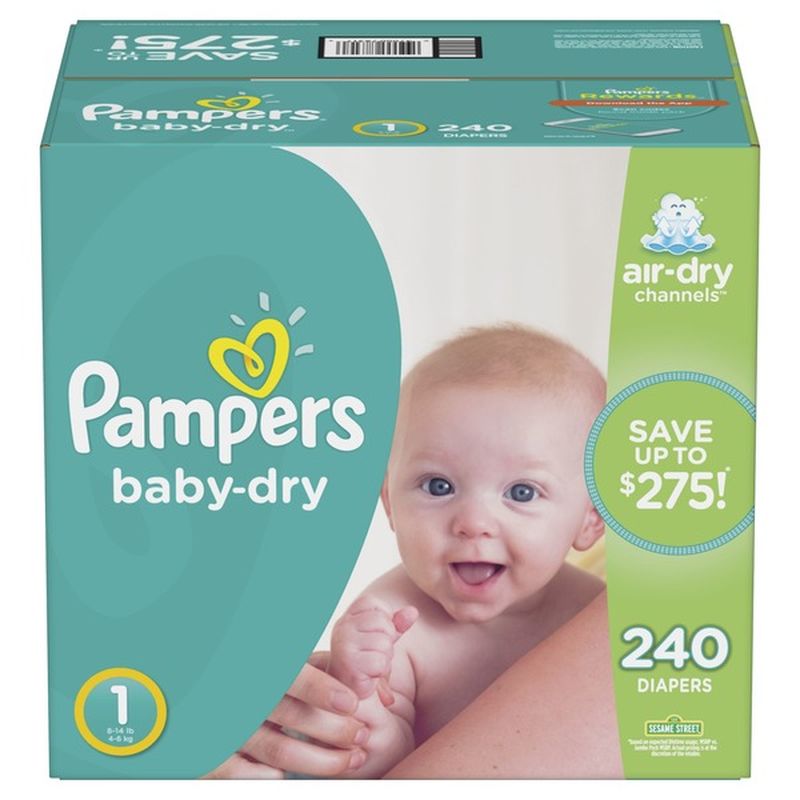 pampers size 2 240