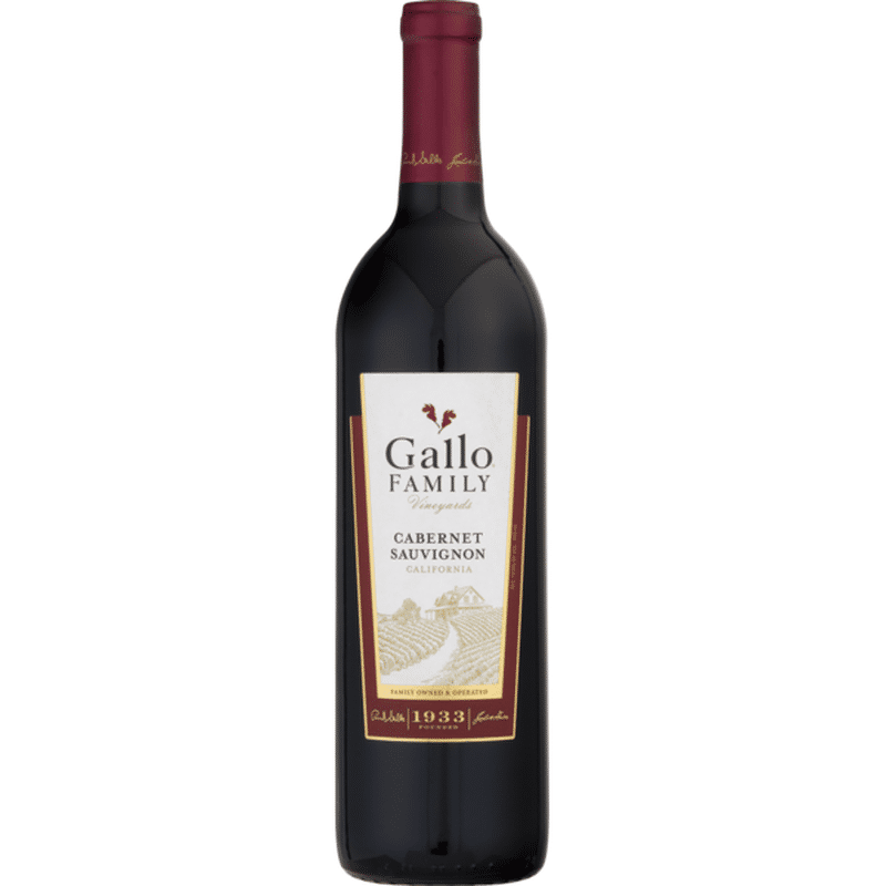 Gallo Family Vineyards Sauvignon Red Wine (750 ml) Instacart