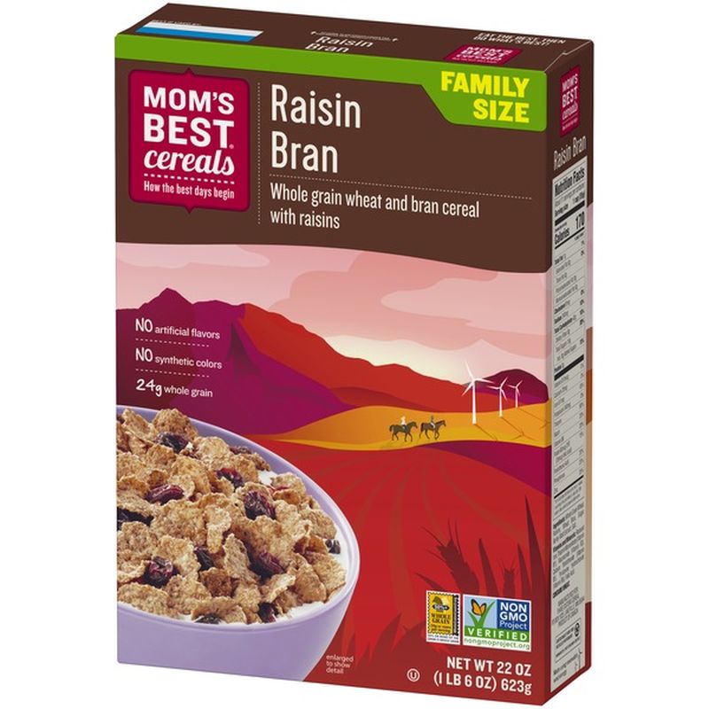 Mom's Best Cereals Raisin Bran Cereal (22 oz) Instacart