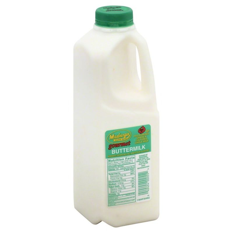 Marburger Farm Dairy Buttermilk, Gourmet (1 qt) from Tops Markets