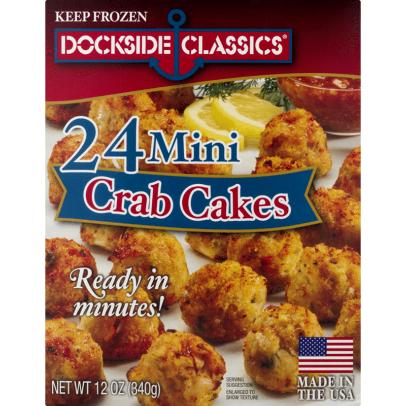 Dockside Classics Mini Crab Cakes 12 Oz Instacart
