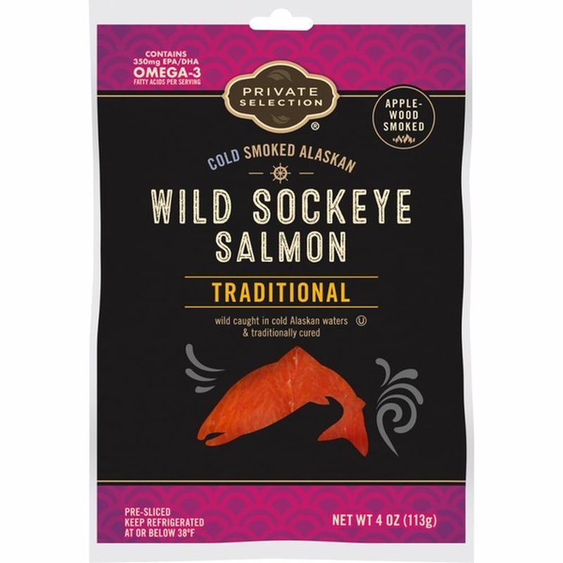 Private Selection Wild Alaskan Sockeye Salmon 4 Oz From Kroger Instacart 2177