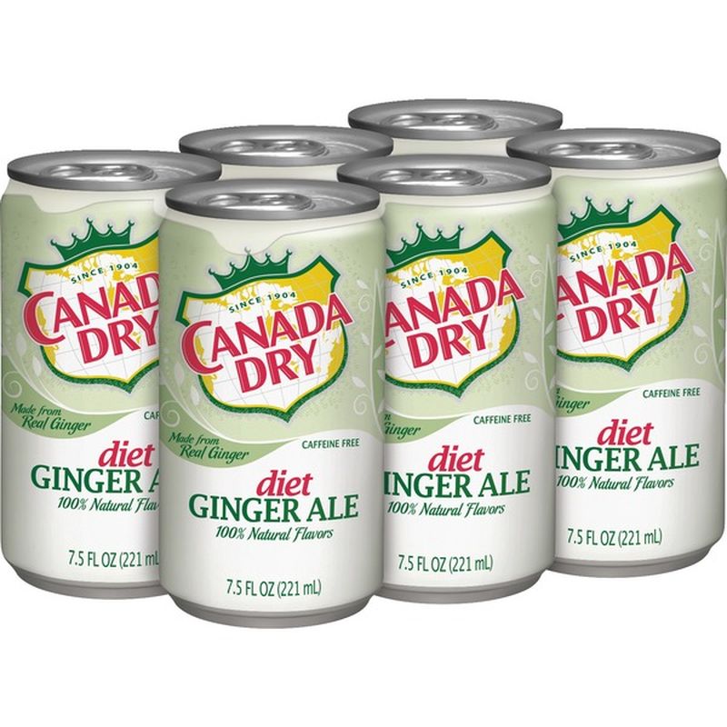 Diet Canada Dry Ginger Ale (7.5 fl oz) from Schnucks - Instacart