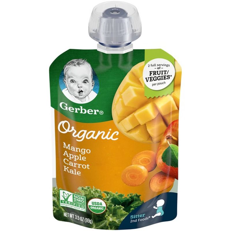o organics baby food pouches