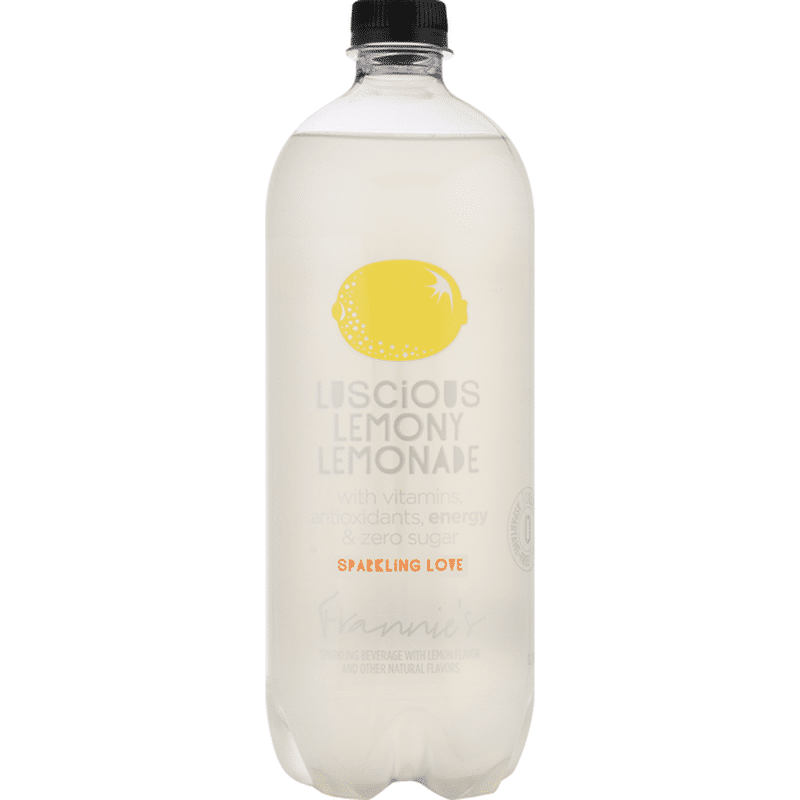 Frannie's Sparkling Beverage, Luscious Lemony Lemonade (1 L) Instacart