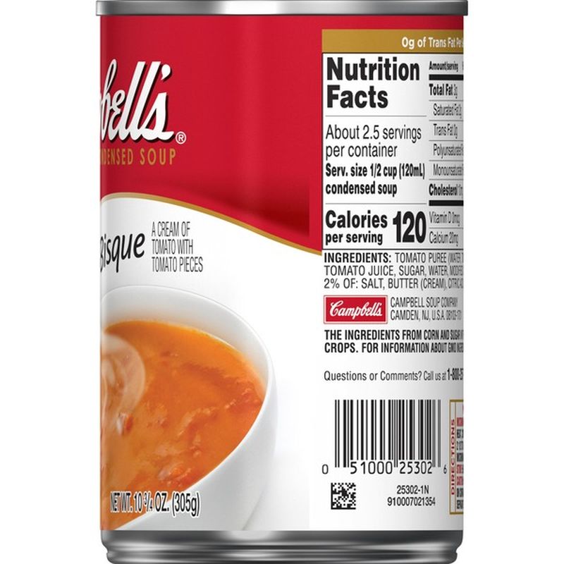 Campbell's® Tomato Bisque (10.75 oz) from Fred Meyer - Instacart