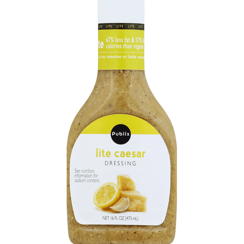 Publix Dressing, Lite, Caesar (16 oz) Instacart