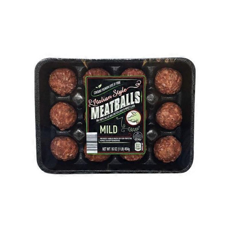 Mild Italian Style Meatballs (16 oz) Delivery or Pickup Near Me Instacart