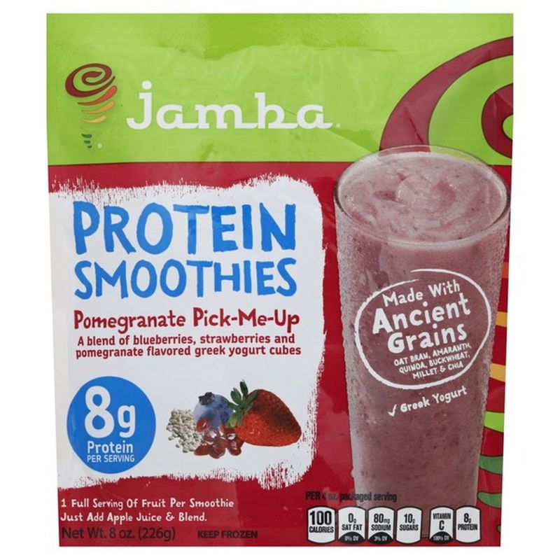 Jamba Juice Protein Smoothies, Pomegranate PickMeUp (8 oz) from