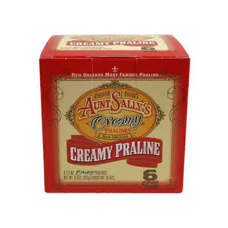 Aunt Sally's Original Creole Pralines Creamy Pralines Box (6 ct ...