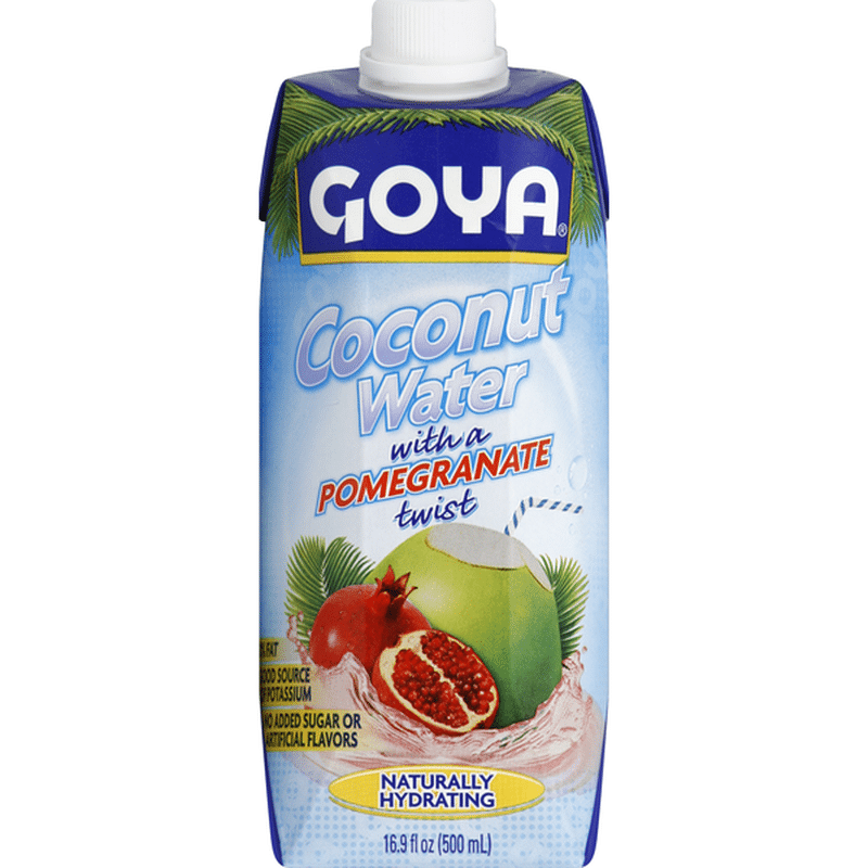 Goya Pure Coconut Water with Pomegranate (16.9 fl oz) Instacart