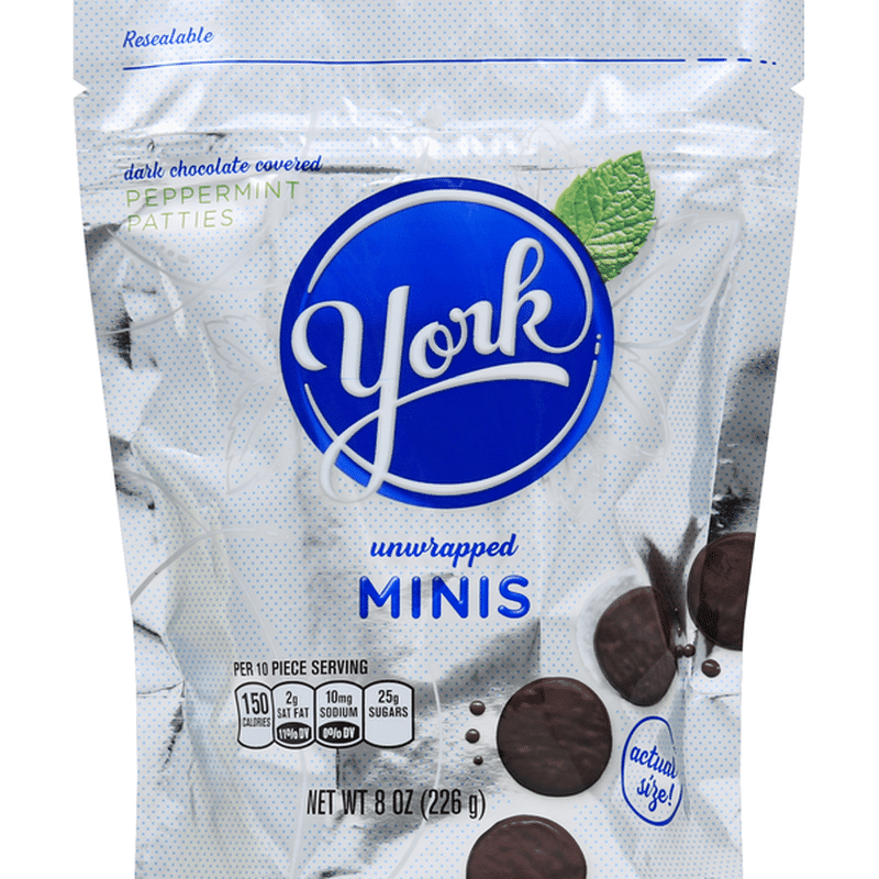 York Minis Peppermint Patties (8 oz) Instacart