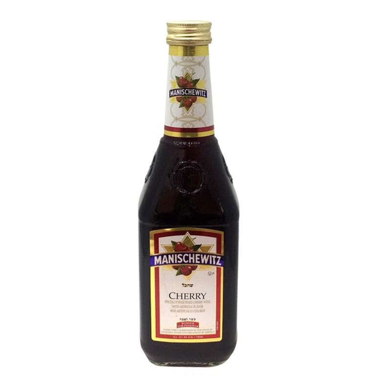 Manischewitz Cherry Kosher Red Wine (750 ml) Instacart