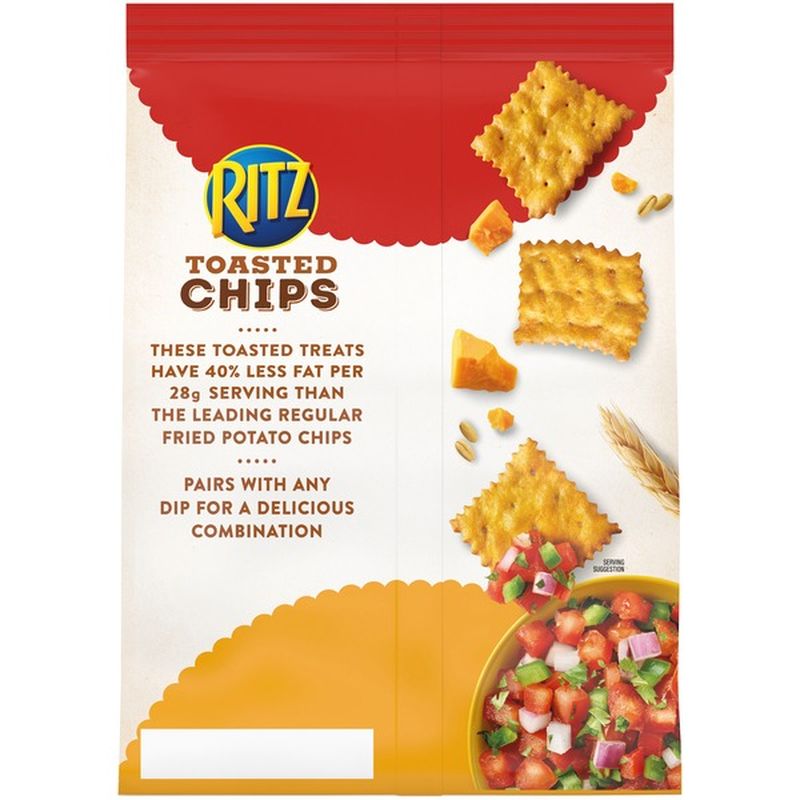 Ritz Toasted Chips, Cheddar (8 oz) from Publix Instacart