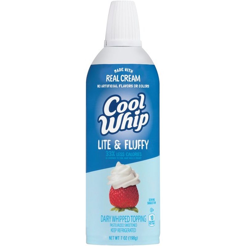 Cool Whip Lite & Fluffy Whipped Topping (7 oz) Instacart