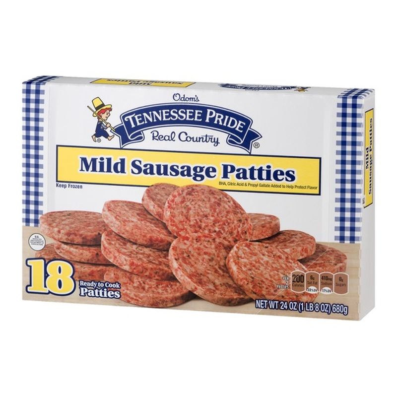 Odom's Tennessee Pride Mild Sausage Patties (24 oz) from Rouses Markets