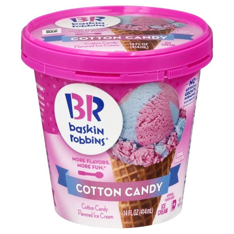 baskin robbins cotton candy ice cream price