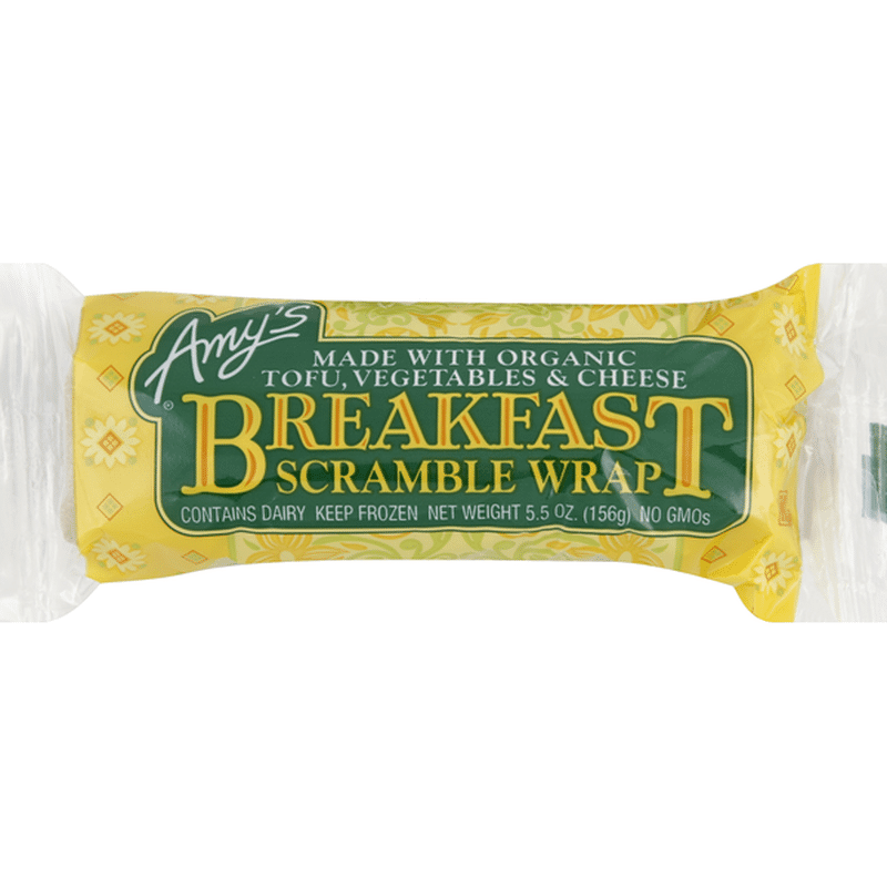 Amy's Breakfast Wrap Scramble (5.5 oz) Instacart