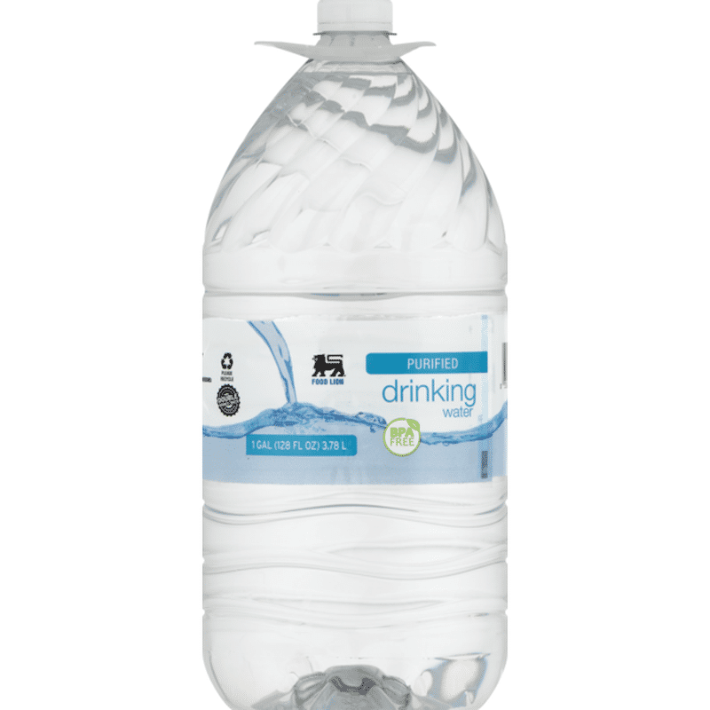 Food Lion Drinking Water, Purified, Bottle (1 oz) from Food Lion