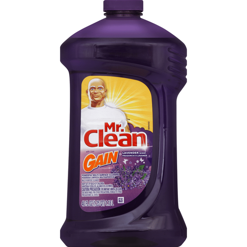 Mr. Clean MultiPurpose Cleaner, with Gain Lavender Scent (40 oz
