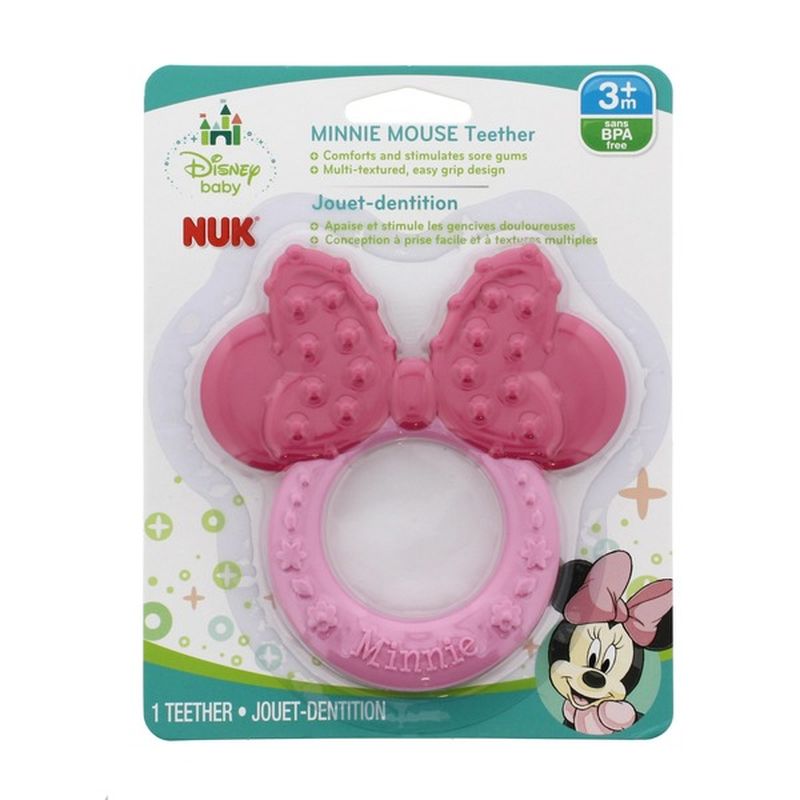 minnie mouse teether