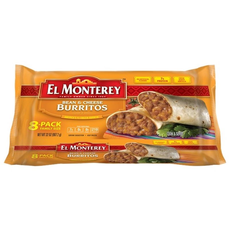 El Monterey Bean & Cheese Burritos (4 oz) from Smart & Final - Instacart