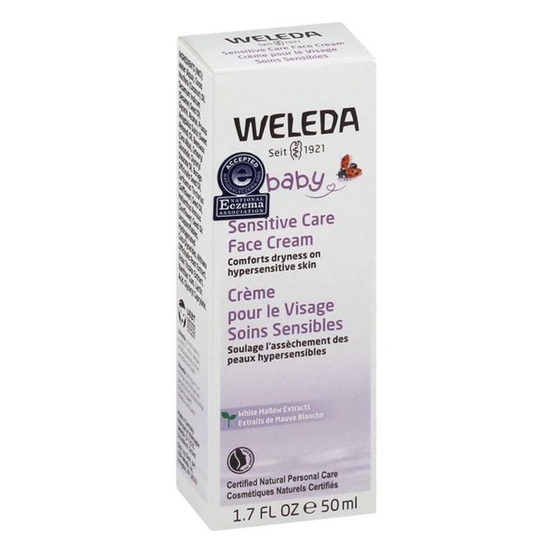 weleda sensitive care face cream baby