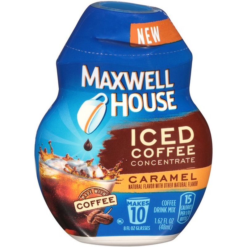 Maxwell House Caramel Iced Coffee Concentrate (1.6 oz) Instacart