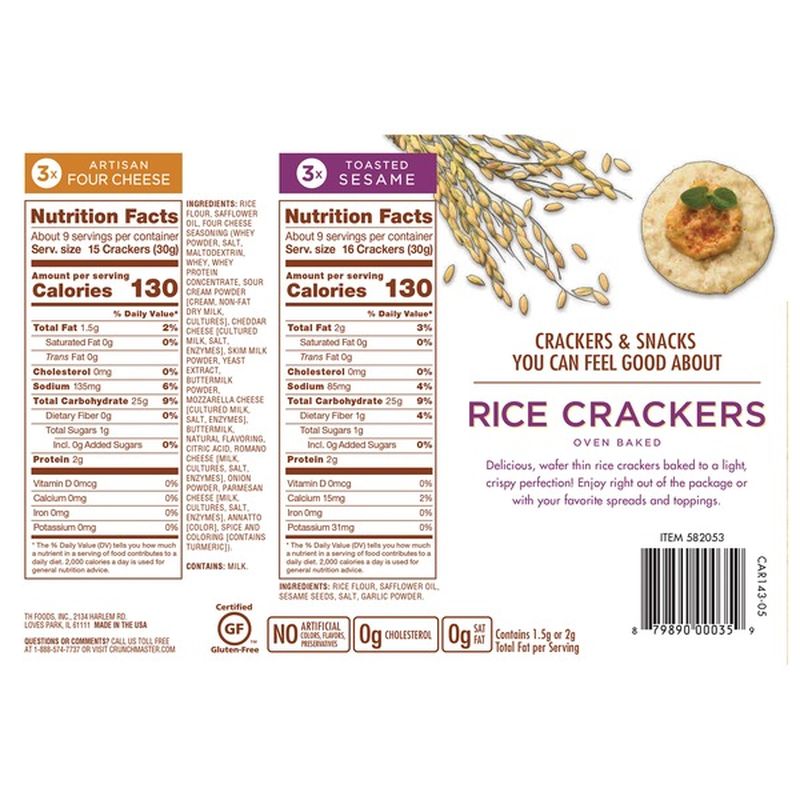 costco crunchmaster rice crackers