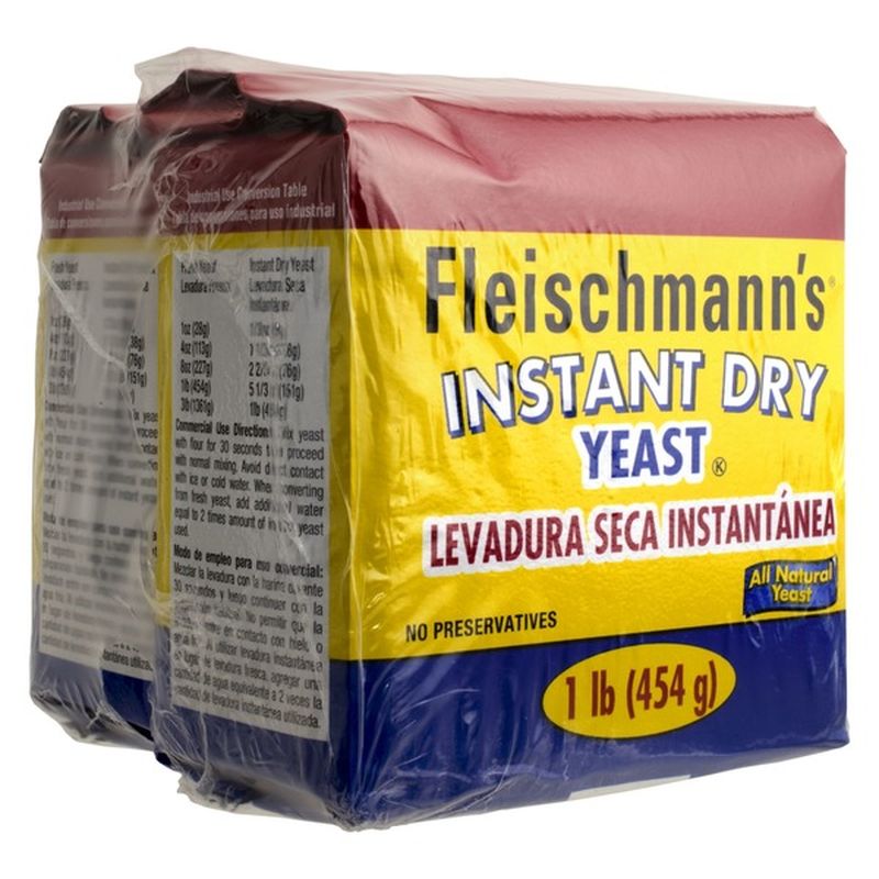 Fleischmann S Yeast Instant Dry Yeast Lb Instacart