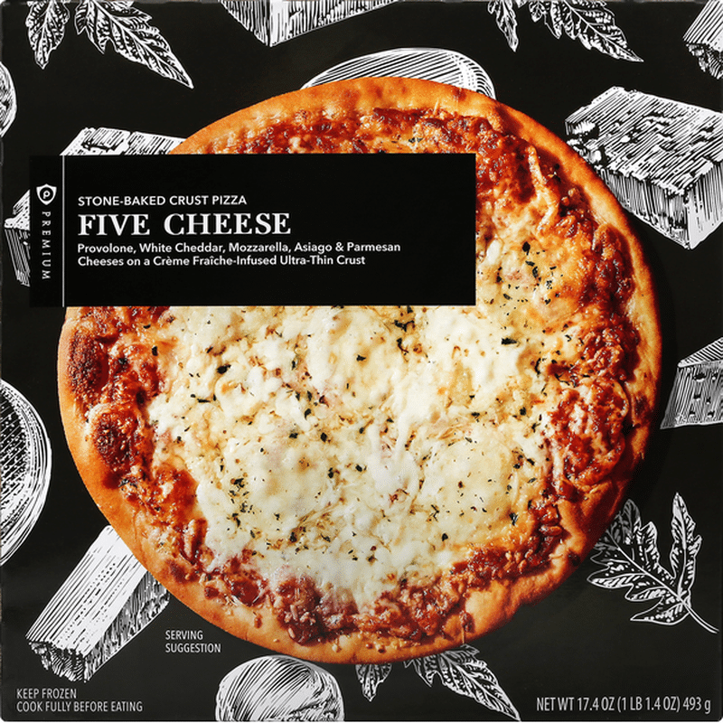 Publix Premium Pizza, StoneBaked Crust, Five Cheese (17.4 oz) Instacart