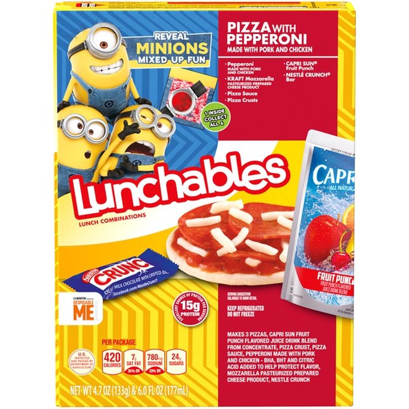 Lunchables Lunch Combinations Pizza with Pepperoni (10.7 oz) from Cub